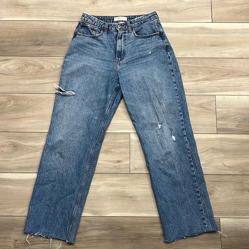 Abercrombie The Loose High Rise Jeans - Curve Love